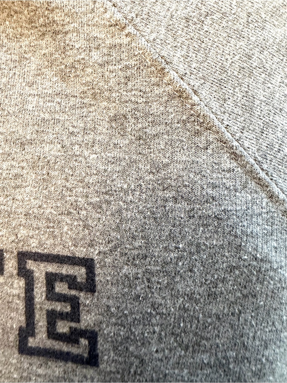 Delta Fleece Camp Quarantine Gray Graphic Sweatshirt Medium - Picture 4 of 6